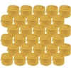 image:imageJubileeYarn Burlap Jute Craft Ribbon  3 x 10 Yards  Pumpkin  3 RollsStraw Yellow