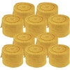 image:imageJubileeYarn Burlap Jute Craft Ribbon  3 x 10 Yards  Pumpkin  3 RollsStraw Yellow