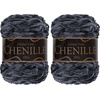 image:imageJubileeYarn Chenille Yarn  100gCake Worsted Polyester  Olive Oil  2 Cakes022 Cabernet Sauvignon
