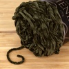 image:imageJubileeYarn Chenille Yarn  100gCake Worsted Polyester  Olive Oil  2 Cakes025 Olive Oil