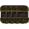 image:imageJubileeYarn Chenille Yarn  100gCake Worsted Polyester  Olive Oil  2 Cakes025 Olive Oil