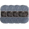 image:imageJubileeYarn Chenille Yarn  100gCake Worsted Polyester  Olive Oil  2 CakesHorseshoe
