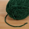 image:imageJubileeYarn Chenille Yarn  100gCake Worsted Polyester  Olive Oil  2 CakesShamrock