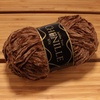 image:imageJubileeYarn Chenille Yarn  100gSkein Worsted Polyester  Algae  2 Skeins107 Coffee Bean