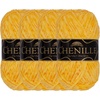 image:imageJubileeYarn Chenille Yarn  100gSkein Worsted Polyester  Algae  2 Skeins110 Topaz