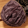 image:imageJubileeYarn Chenille Yarn  100gSkein Worsted Polyester  Algae  2 Skeins111 Regal Iris