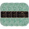 image:imageJubileeYarn Chenille Yarn  100gSkein Worsted Polyester  Algae  2 Skeins113 Sea Spray