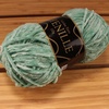 image:imageJubileeYarn Chenille Yarn  100gSkein Worsted Polyester  Algae  2 Skeins113 Sea Spray