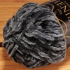 image:imageJubileeYarn Chenille Yarn  100gSkein Worsted Polyester  Algae  2 Skeins114 Storm