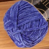 image:imageJubileeYarn Chenille Yarn  100gSkein Worsted Polyester  Algae  2 Skeins119 Egyptian Blue