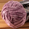 image:imageJubileeYarn Chenille Yarn  100gSkein Worsted Polyester  Algae  2 Skeins121 Zenzai