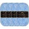 image:imageJubileeYarn Chenille Yarn  100gSkein Worsted Polyester  Algae  2 Skeins125 Sky Deity