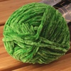 image:imageJubileeYarn Chenille Yarn  100gSkein Worsted Polyester  Algae  2 Skeins128 Serpentine