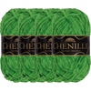 image:imageJubileeYarn Chenille Yarn  100gSkein Worsted Polyester  Algae  2 Skeins128 Serpentine