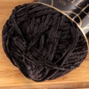 image:imageJubileeYarn Chenille Yarn  100gSkein Worsted Polyester  Algae  2 Skeins199 Obsidian