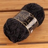 image:imageJubileeYarn Chenille Yarn  100gSkein Worsted Polyester  Algae  2 Skeins199 Obsidian