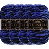 image:imageJubileeYarn Chenille Yarn  100gSkein Worsted Polyester  Shades of Brown  4 Skeins201 Atlantis