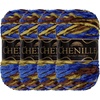 image:imageJubileeYarn Chenille Yarn  100gSkein Worsted Polyester  Shades of Brown  4 Skeins205 Asgard