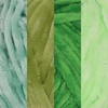 image:imageJubileeYarn Chenille Yarn  100gSkein Worsted Polyester  Shades of Brown  4 SkeinsShades of Green