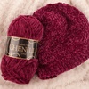 image:imageJubileeYarn Chenille Yarn  100gSkein Worsted Polyester  Shades of Brown  4 SkeinsShades of Grey