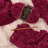 image:imageJubileeYarn Chenille Yarn  100gSkein Worsted Polyester  Shades of Brown  4 SkeinsShades of Yellow