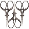 image:imageJubileeYarn Chinese Wing amp Cloud Embroidery Craft Scissors  Antique Silver  1 ScissorChinese Wing  Cloud  Antique Silver
