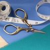 image:imageJubileeYarn Chinese Wing amp Cloud Embroidery Craft Scissors  Antique Silver  1 ScissorChinese Wing  Cloud  Assortment