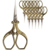 image:imageJubileeYarn Chinese Wing amp Cloud Embroidery Craft Scissors  Antique Silver  1 ScissorChinese Wing  Cloud  Bronze