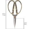 image:imageJubileeYarn Chinese Wing amp Cloud Embroidery Craft Scissors  Antique Silver  1 ScissorClassic Chinese  Bronze