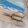 image:imageJubileeYarn Chinese Wing amp Cloud Embroidery Craft Scissors  Antique Silver  1 ScissorCrane Motif  Bronze