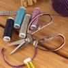 image:imageJubileeYarn Chinese Wing amp Cloud Embroidery Craft Scissors  Antique Silver  1 ScissorCrane Motif  Copper