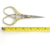 image:imageJubileeYarn Chinese Wing amp Cloud Embroidery Craft Scissors  Antique Silver  1 ScissorGold Dragon  Silver