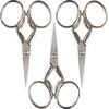image:imageJubileeYarn Chinese Wing amp Cloud Embroidery Craft Scissors  Antique Silver  1 ScissorLeg Shaped  Silver
