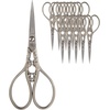 image:imageJubileeYarn Chinese Wing amp Cloud Embroidery Craft Scissors  Antique Silver  1 ScissorScrollwork  Brushed Nickel