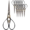 image:imageJubileeYarn Chinese Wing amp Cloud Embroidery Craft Scissors  Antique Silver  1 ScissorScrollwork  Silver