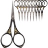 image:imageJubileeYarn Chinese Wing amp Cloud Embroidery Craft Scissors  Antique Silver  1 ScissorSun Motif  Assortment