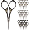 image:imageJubileeYarn Chinese Wing amp Cloud Embroidery Craft Scissors  Antique Silver  1 ScissorSun Motif  Assortment