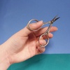 image:imageJubileeYarn Chinese Wing amp Cloud Embroidery Craft Scissors  Antique Silver  1 ScissorSun Motif  Assortment