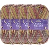 image:imageJubileeYarn Chunky Melody Yarn  100gSkein Bulky Wool Blend  Sea Mist  2 Skeins04 Splitpea Carrot