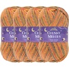 image:imageJubileeYarn Chunky Melody Yarn  100gSkein Bulky Wool Blend  Sea Mist  2 Skeins15 Orange Maize