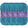 image:imageJubileeYarn Chunky Melody Yarn  100gSkein Bulky Wool Blend  Sea Mist  2 Skeins18 Beachfront Blue