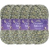 image:imageJubileeYarn Chunky Melody Yarn  100gSkein Bulky Wool Blend  Sea Mist  2 Skeins24 Lake Front