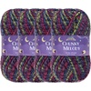image:imageJubileeYarn Chunky Melody Yarn  100gSkein Bulky Wool Blend  Sea Mist  2 Skeins38 Starling