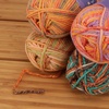 image:imageJubileeYarn Chunky Melody Yarn  100gSkein Bulky Wool Blend  Shades of Orange  4 SkeinsShades of Orange