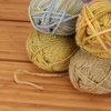 image:imageJubileeYarn Chunky Melody Yarn  100gSkein Bulky Wool Blend  Shades of Orange  4 SkeinsShades of Yellow