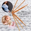 image:imageJubileeYarn Circular Bamboo Knitting Needles Set  4 Lengths 16 24 30 40  Carbonized Brown  US Size 2 NeedlesCarbonized Brown