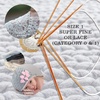image:imageJubileeYarn Circular Bamboo Knitting Needles Set  4 Lengths 16 24 30 40  Carbonized Brown  US Size 2 NeedlesCarbonized Brown
