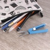 image:imageJubileeYarn Compact Safety Scissors Set  Pen and Push Portable Scissors  Dark BlueDark Blue