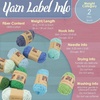 image:imageJubileeYarn Cotton Select Bonbon Yarn  10gSkein Sport Cotton  Assortment D  10 SkeinsAssortment F