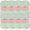 image:imageJubileeYarn Cotton Select Yarn  50gSkein Sport Weight  Blueberry Pie  4 Skeins017 Crme De Mint